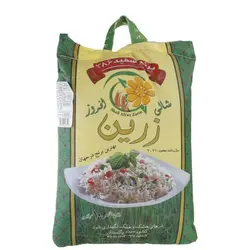 برنج باسماتی سفید 386 پاکستانی شالی افروز زرین 10 کیلوگرم
