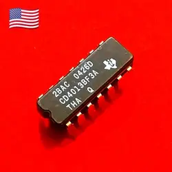 آیسی CD4013 نظامی سرامیکی آمریکایی