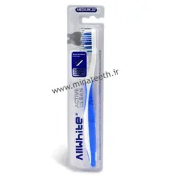 مسواک برس متوسط آل وایت مدل اکتیو کلین