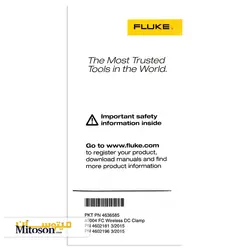 کلمپ آمپرمتر فلوک مدل  a3004FC <span class=