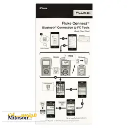 کلمپ آمپرمتر فلوک مدل  a3004FC <span class=