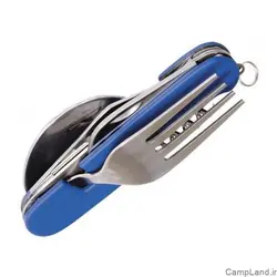 ست قاشق و چنگال مسافرتی چندکاره کد 0023 | فروشگاه آنلاین کمپ لند