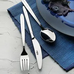 سرویس قاشق و چنگال 98 پارچه پالرمو براق با جعبه کادویی