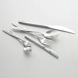 سرویس قاشق و چنگال 98 پارچه پالرمو براق با جعبه کادویی