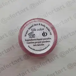 رنگ گریم صورتی متالیک شماره M6 سیلک