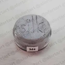 رنگ گریم نقره‌ای متالیک شماره M4 سیلک