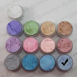 رنگ گریم آبی متالیک A شماره M1 سیلک