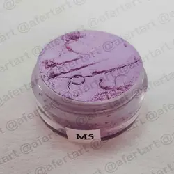 رنگ گریم بنفش سوسنی متالیک شماره M5 سیلک