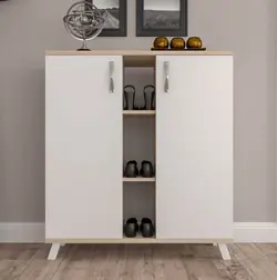 خرید ✔️ جاکفشی مدل JJ103 &raquo; هیلدا چوب