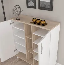 خرید ✔️ جاکفشی مدل JJ103 &raquo; هیلدا چوب