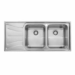 قیمت قیمت سینک ظرفشویی توکار استیل البرز کد 737 + خرید خرید اینترنتی در فروشگاه آتیس کالا