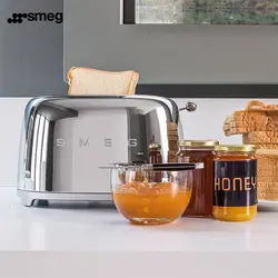 توستر 2 اسلایس کوچک اسمگ مدل SMEG TSF01