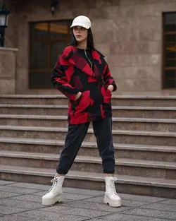 کت فوتر چهارخونه - کد 11100033