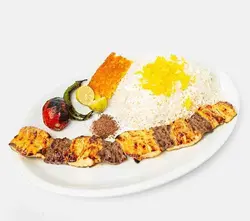 چلو کباب بختیاری