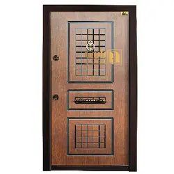 درب ضد سرقت طرح ساده و شیک پایون | درب فلزی پایون