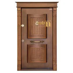 درب ضد سرقت رکوب دار طرح برجسته +ارسال | درب فلزی پایون