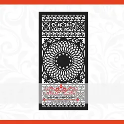 ورق برش لیزر طرح دربار - درب لیزری cnc ، درب فلزی ، درب فرفورژه ، نرده فرفورژه