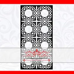 ورق برش لیزر طرح سپیدار - درب لیزری cnc ، درب فلزی ، درب فرفورژه ، نرده فرفورژه