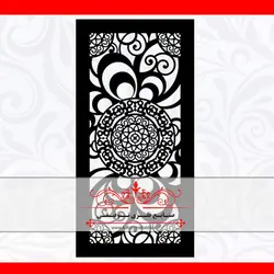 ورق برش لیزر طرح رها - درب لیزری cnc ، درب فلزی ، درب فرفورژه ، نرده فرفورژه