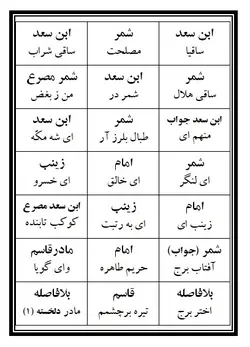 نسخه چاپی تعزیه حضرت قاسم (ع)
