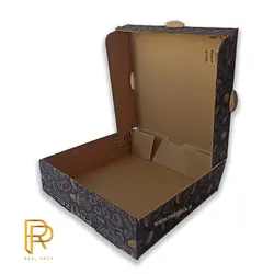 جعبه کیک پیتزا ایفلوت با طرح عمومی ( 100 عددی ) - قیمت ۱۹ تیر - صنایع چاپ و بسته بندی رئال پک