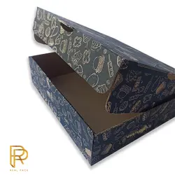 جعبه کیک پیتزا ایفلوت با طرح عمومی ( 100 عددی ) - قیمت ۱۹ تیر - صنایع چاپ و بسته بندی رئال پک