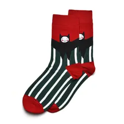 جوراب ساق دار طرح بتمن کیوی