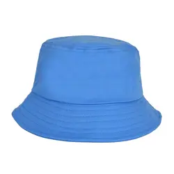 کلاه باکت ساده آبی