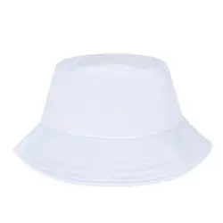 کلاه باکت ساده سفید