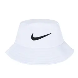 کلاه باکت گلدوزی نایک سفید