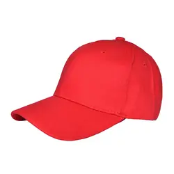 کلاه بیسبالی بند دار ، نوشته دار قرمز