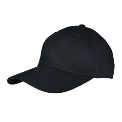 کلاه بیسبالی بند دار ، نوشته دار مشکی و سفید