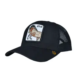 کلاه پشت تور گورین stud مشکی