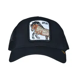 کلاه پشت تور گورین stud مشکی