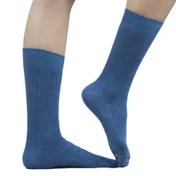 جوراب ساقدار کلاسیک آبی نفتی بتی