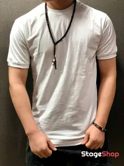 تیشرت ساده جنس نخ و پنبه کیفیت عالی