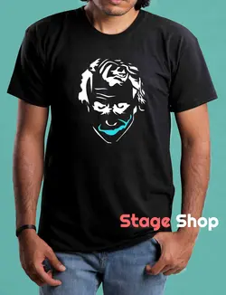 تیشرت طرحدار آستین کوتاه جوکر