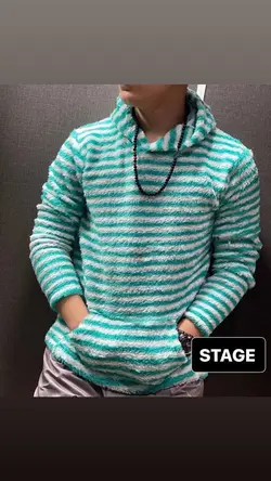 هودی تدی راه راه ارزان و نرم و لطیف