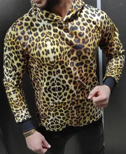 هودی سوییت چاپی پلنگی و طرحدار