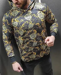 هودی سوییت چاپی پلنگی و طرحدار