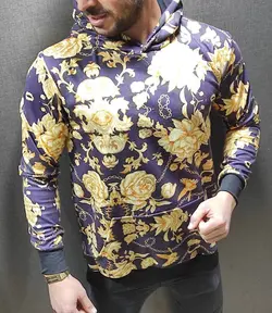 هودی سوییت چاپی پلنگی و طرحدار