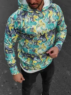 هودی فول چاپ مدل میکس رنگی