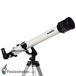 مشخصات، قیمت و خرید تلسکوپ 60 میلی‌متر شکستی اسکای واچر مدل Skywatcher 60700 AZ2 | فصل شکار