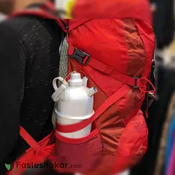 خرید و قیمت کتری آتشی شامورتی مدل کوله‌ ای ظرفیت 1 لیتر | فصل شکار
