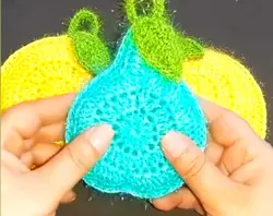 اسکاچ گلابی قلاببافی