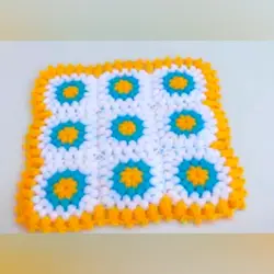 اموزش بافت  پفکی بصورت فیلم رج به رج همراه با رفع اشکال مناسب برای پتو روتختی شال مبل