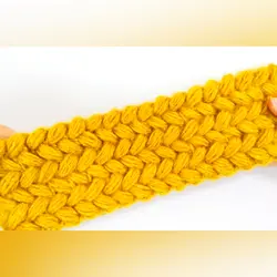 اموزش بافت  مدل پسته ای مناسب شال  گردن روتختی پتو شال مبل و لباس بصورت فیلم رج به رج همراه با رفع اشکال