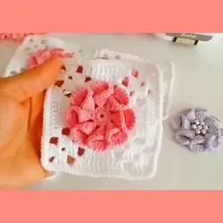 اموزش بافت موتیف ایرلندی بصورت فیلم رج به رج همراه با رفع اشکال مناسب برای بافت پتو روتختی