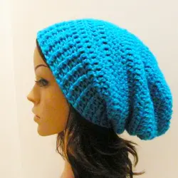 اموزش کلاه شل قلاب بافی بصورت فیلم رج به رج همراه با رفع اشکال مناسب برای اقا و خانم