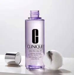 محلول پاک کننده دو فاز آرایش چشم ولب کلینیک (میکاپ ریموور کلینیک)حجم 125 میل میسلار